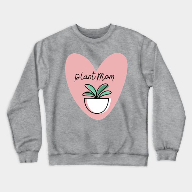 plant mom Crewneck Sweatshirt by spaghettis